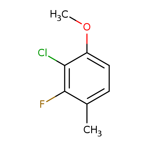 2-Chloro-3-fluoro-1-methoxy-4-methylbenzene