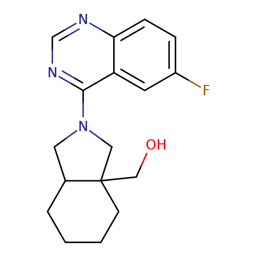 [2-(6-fluoroquinazolin-4-yl)-octahydro-1H-isoindol-3a-yl]methanol
