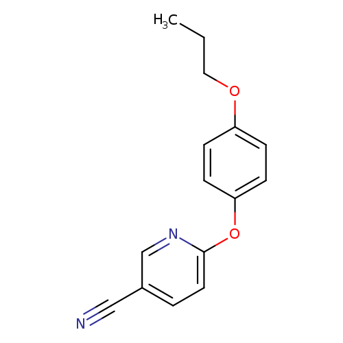 6-(4-Propoxyphenoxy)nicotinonitrile