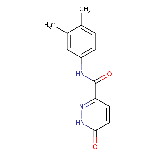 N-(3,4-dimethylphenyl)-6-oxo-1,6-dihydropyridazine-3-carboxamide