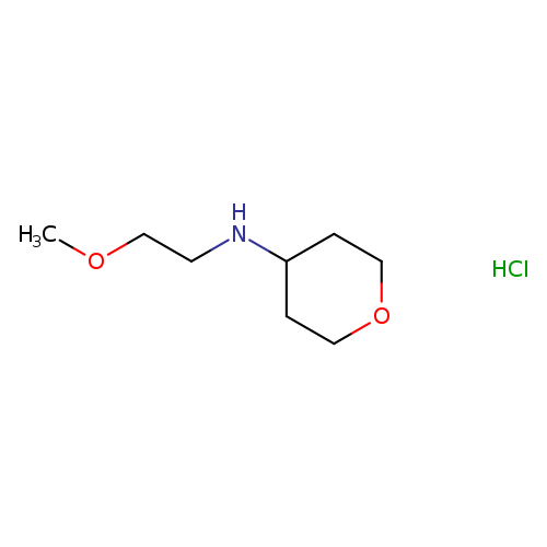 N-(2-methoxyethyl)oxan-4-amine hydrochloride