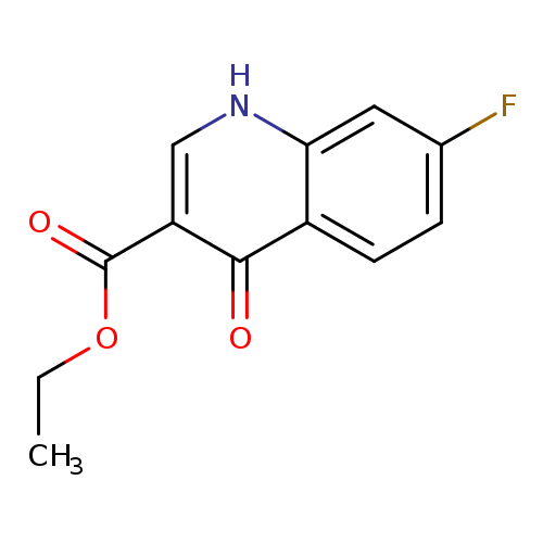 Ethyl 7-fluoro-4-oxo-1,4-dihydroquinoline-3-carboxylate