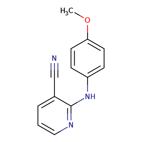 2-[(4-Methoxyphenyl)amino]pyridine-3-carbonitrile
