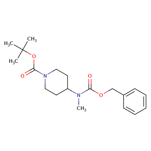 Benzyl 1-(tert-butoxycarbonyl)piperidin-4-ylmethylcarbamate
