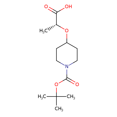 (R)-2-((1-(tert-Butoxycarbonyl)piperidin-4-yl)oxy)propanoic acid