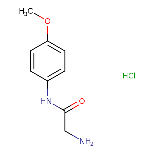 2-Amino-N-(4-methoxyphenyl)acetamide hydrochloride