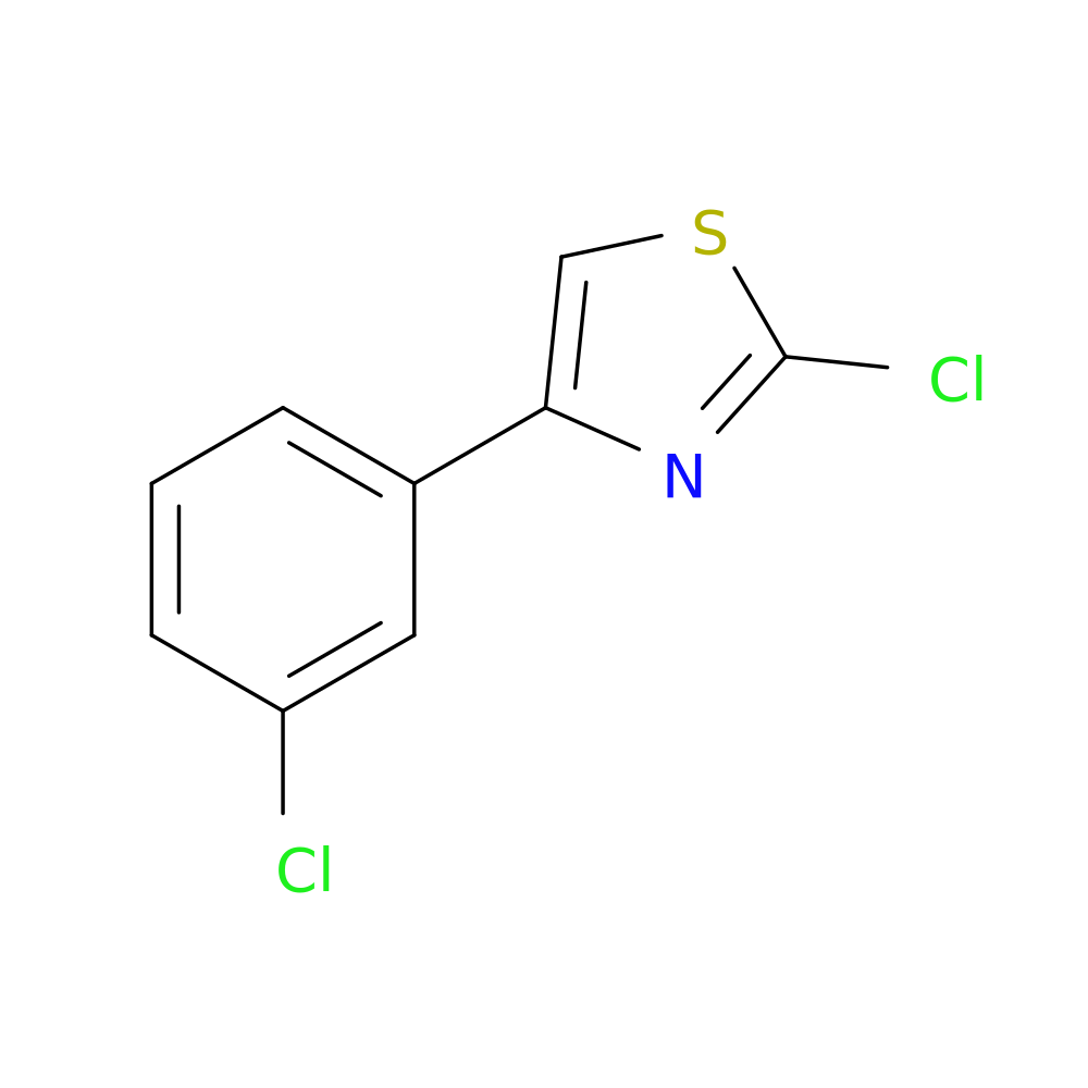 2-chloro-4-(3-chlorophenyl)thiazole