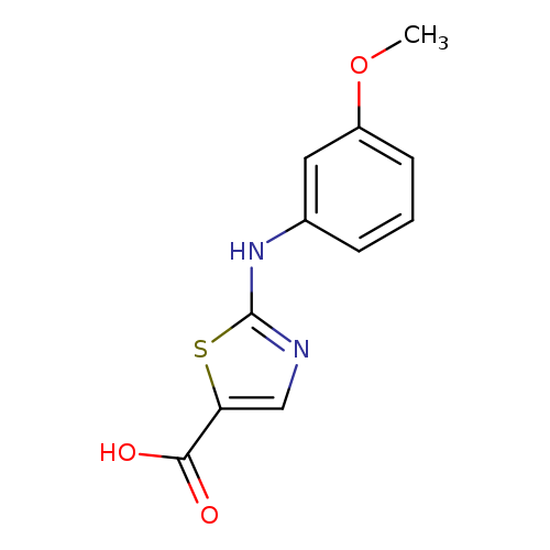 2-[(3-METHOXYPHENYL)AMINO]-1,3-THIAZOLE-5-CARBOXYLIC ACID