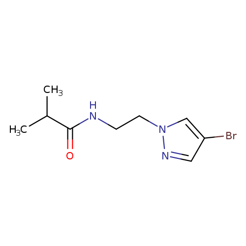 N-[2-(4-Bromo-pyrazol-1-yl)-ethyl]-isobutyramide