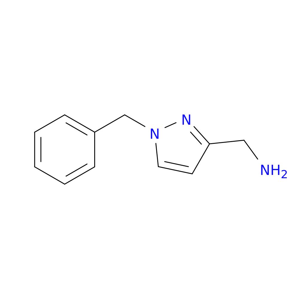 (1-benzyl-1H-pyrazol-3-yl)methanamine