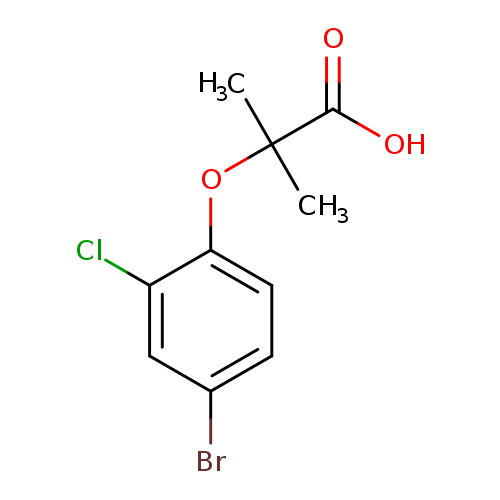 2-(4-Bromo-2-chlorophenoxy)-2-methylpropanoic acid
