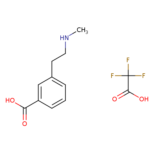 2,2,2-Trifluoroacetic acid compound with 3-(2-(methylamino)ethyl)benzoic acid