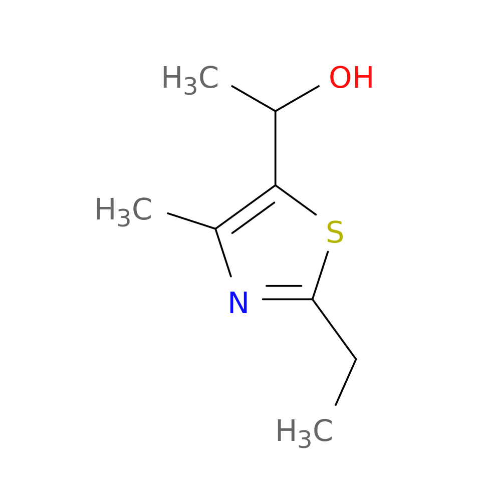 1-(2-ethyl-4-methyl-1,3-thiazol-5-yl)ethan-1-ol