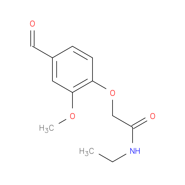 N-ethyl-2-(4-formyl-2-methoxyphenoxy)acetamide