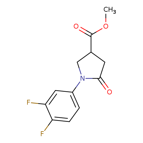 methyl 1-(3,4-difluorophenyl)-5-oxopyrrolidine-3-carboxylate