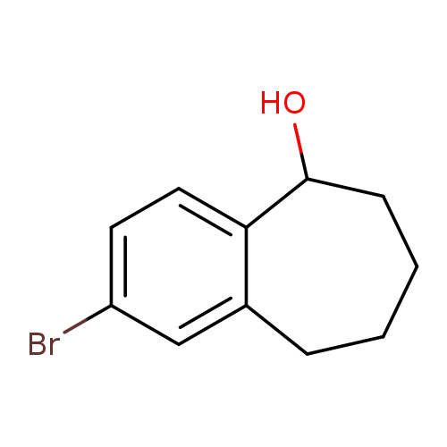 2-BROMO-6,7,8,9-TETRAHYDRO-5H-BENZO[7]ANNULEN-5-OL