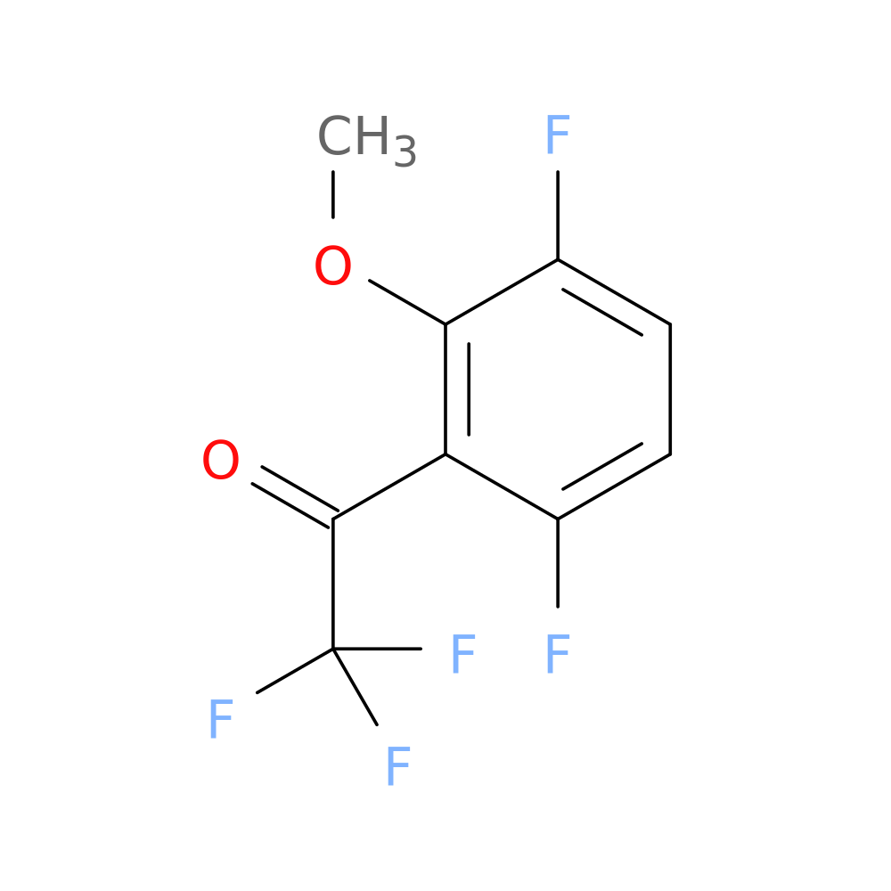 2'-Methoxy-2,2,2,3',6'-pentafluoroacetophenone