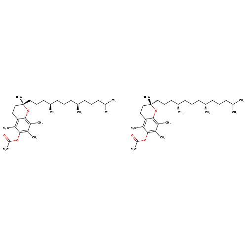 2H-1-Benzopyran-6-ol,3,4-dihydro-2,5,7,8-tetramethyl-2-[(4R,8R)-4,8,12-trimethyltridecyl]-,acetate, (2R)-rel-