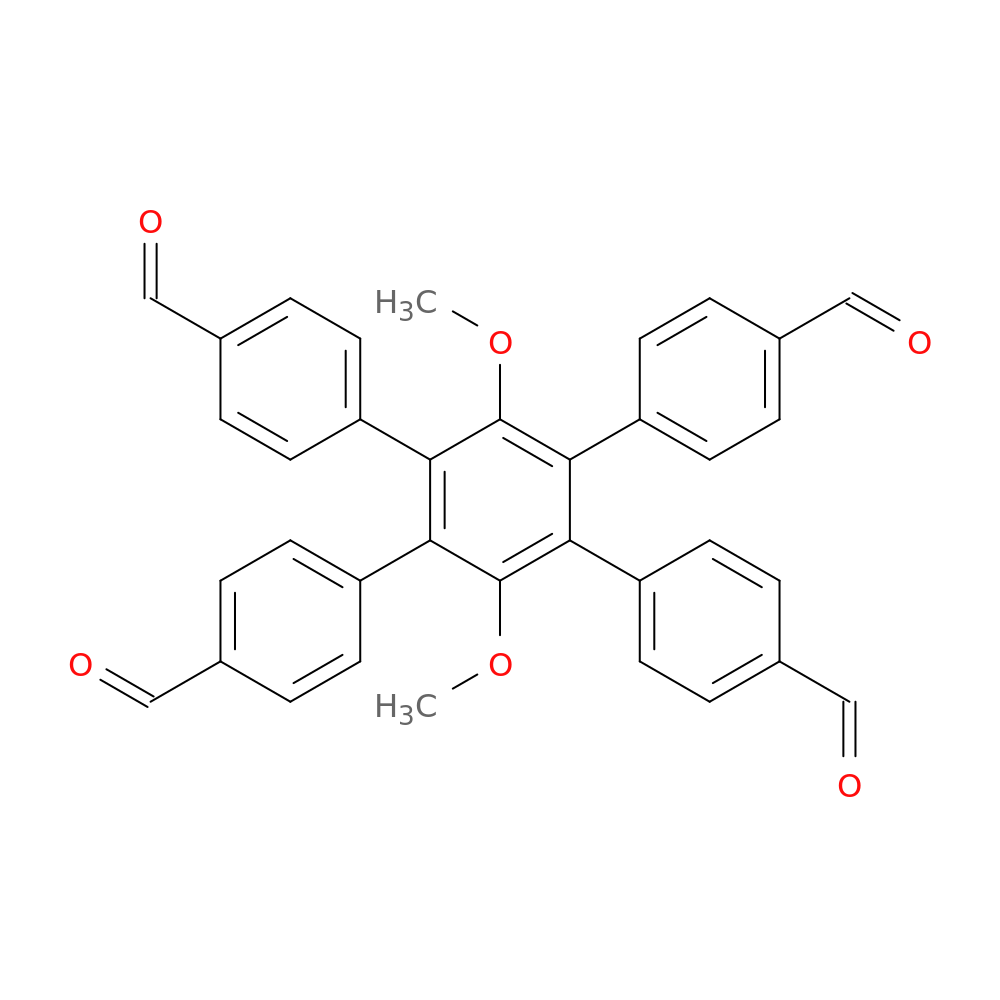 4',5'-Bis(4-formylphenyl)-3',6'-dimethoxy-[1,1':2',1''-terphenyl]-4,4''-dicarbaldehyde