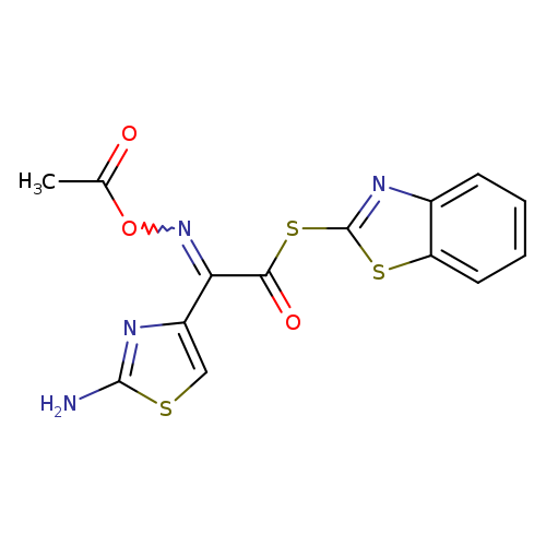 (Z)-S-Benzo[d]thiazol-2-yl 2-(acetoxyimino)-2-(2-aminothiazol-4-yl)ethanethioate