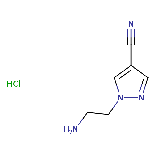 1-(2-aminoethyl)-1H-pyrazole-4-carbonitrilehydrochloride