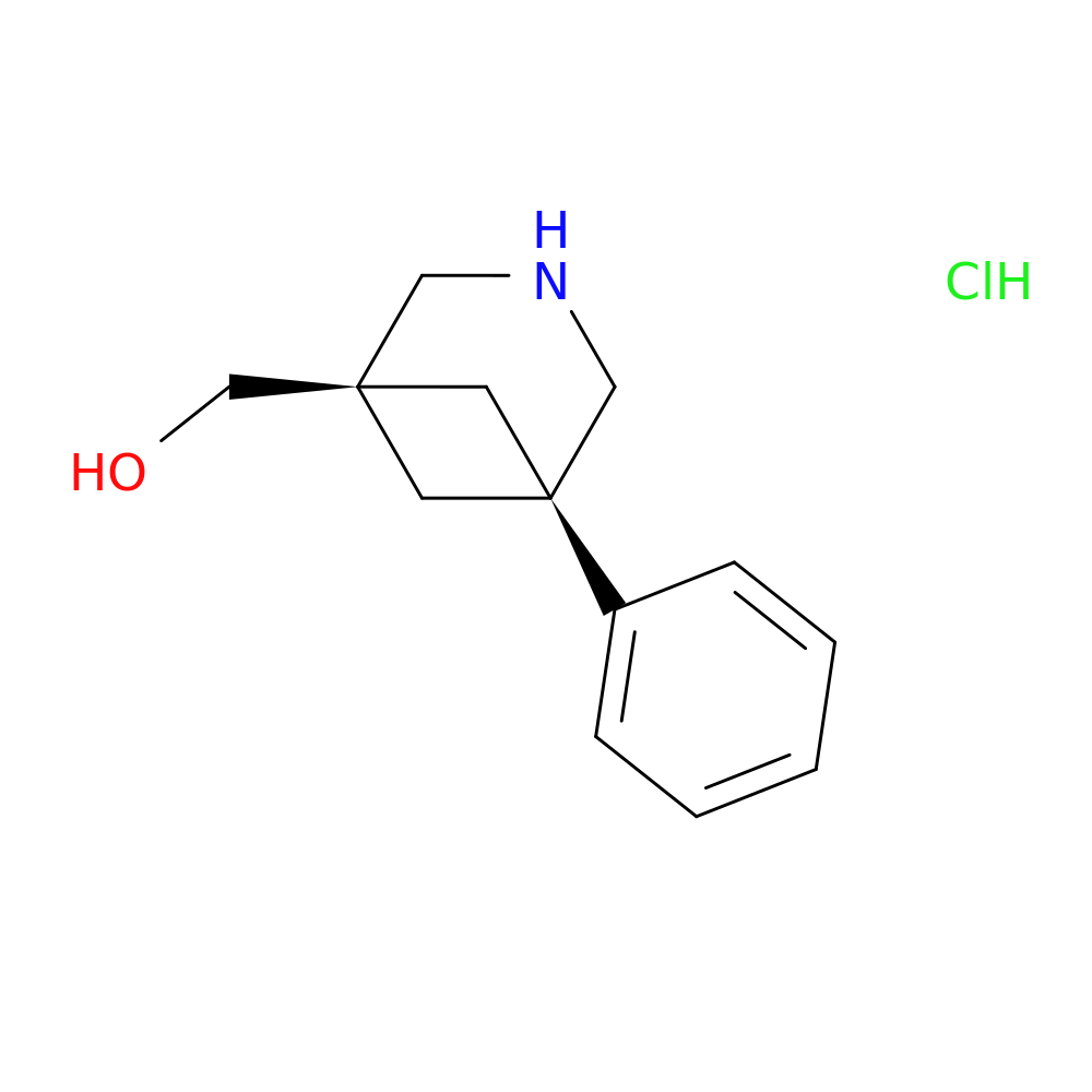 {5-phenyl-3-azabicyclo[3.1.1]heptan-1-yl}methanol hydrochloride