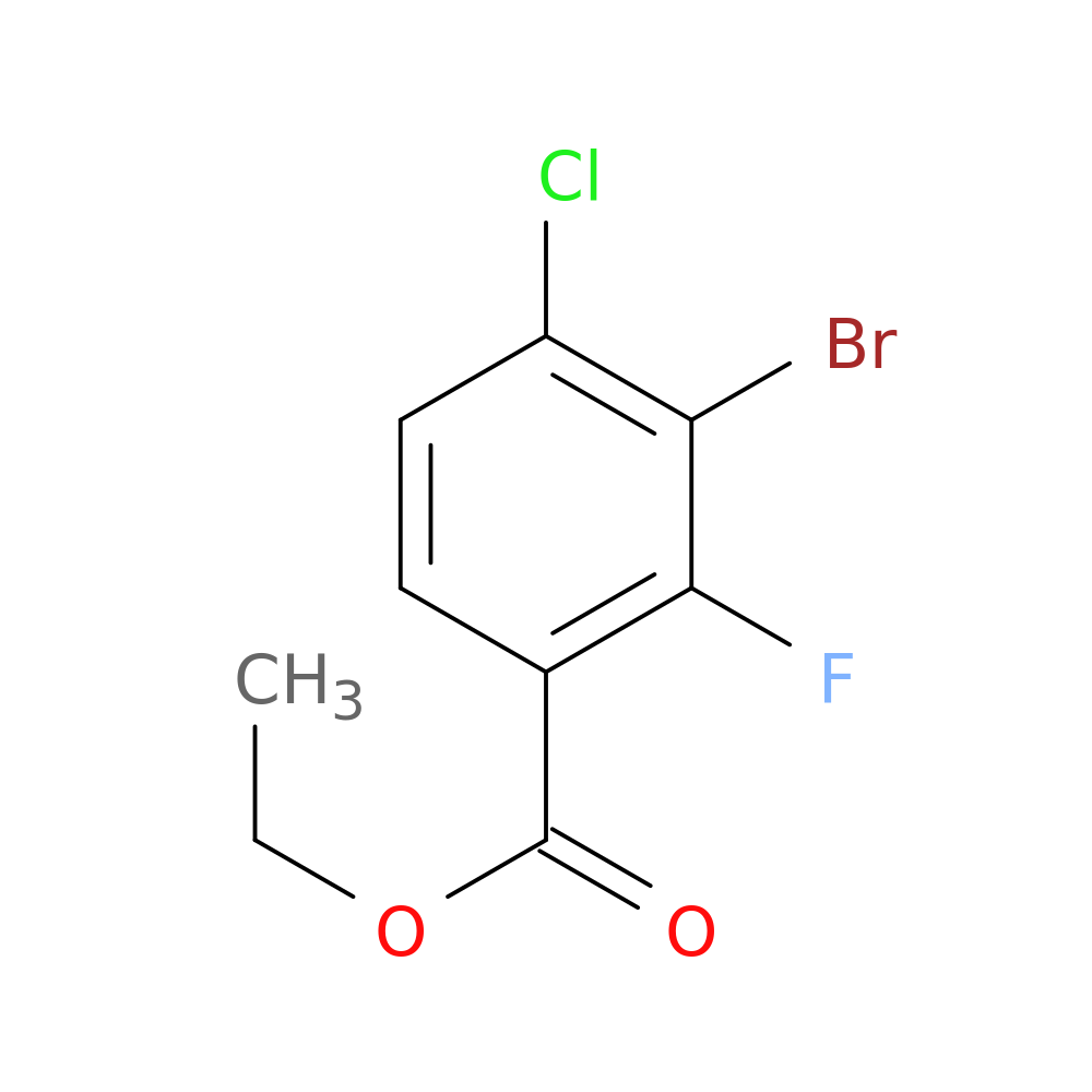 Ethyl 3-bromo-4-chloro-2-fluorobenzoate
