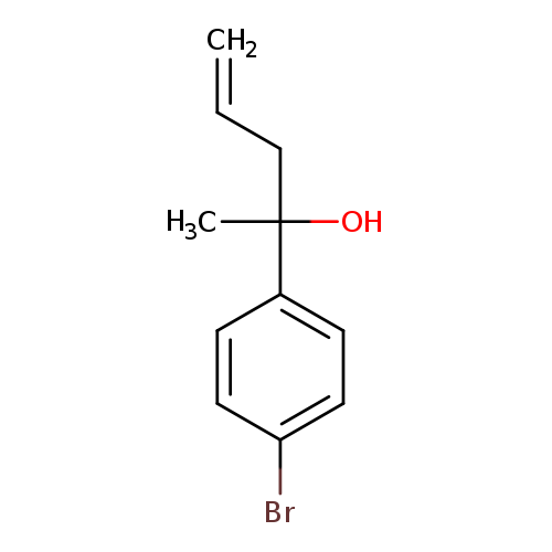 2-(4-bromophenyl)pent-4-en-2-ol