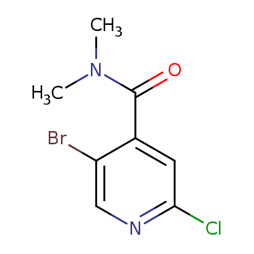 5-Bromo-2-chloro-N,N-dimethylpyridine-4-carboxamide