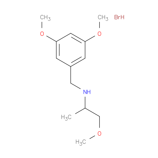 N-(3,5-Dimethoxybenzyl)-1-methoxy-2-propanamine hydrobromide