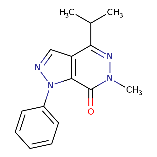 6-methyl-1-phenyl-4-(propan-2-yl)-1H,6H,7H-pyrazolo[3,4-d]pyridazin-7-one