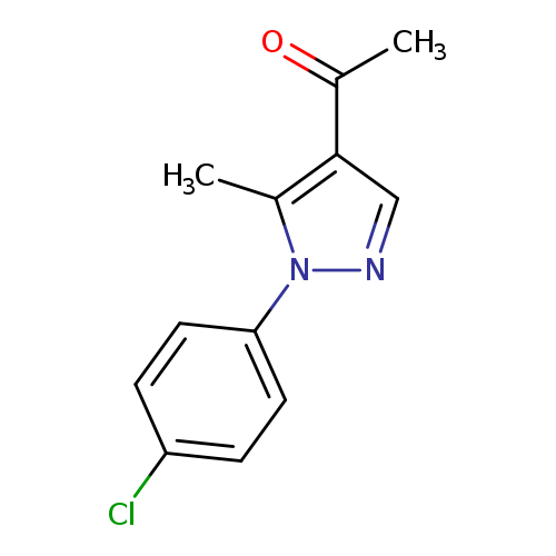 1-(1-(4-chlorophenyl)-5-methyl-1H-pyrazol-4-yl)ethanone