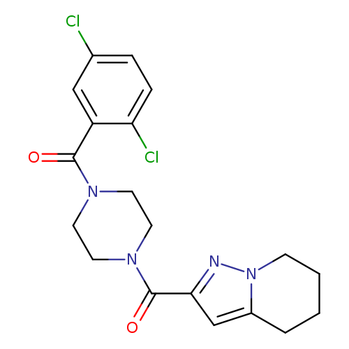 1-(2,5-dichlorobenzoyl)-4-{4H,5H,6H,7H-pyrazolo[1,5-a]pyridine-2-carbonyl}piperazine