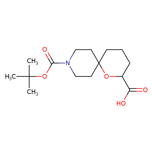 1-Oxa-9-aza-spiro[5.5]undecane-2,9-dicarboxylic acid 9-tert-butyl ester