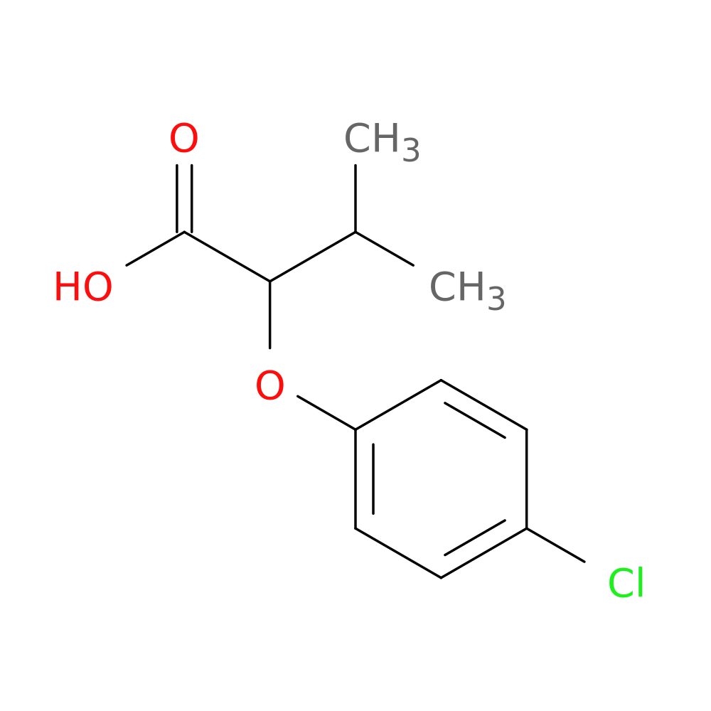 2-(4-Chlorophenoxy)-3-methylbutanoic acid