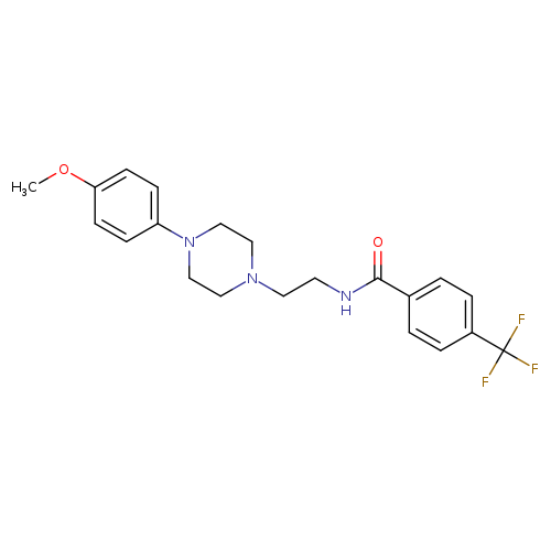N-{2-[4-(4-methoxyphenyl)piperazin-1-yl]ethyl}-4-(trifluoromethyl)benzamide
