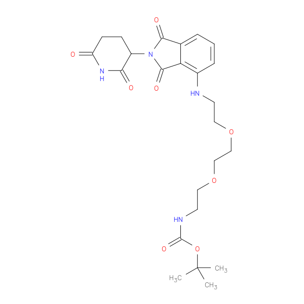 Thalidomide-NH-PEG2-C2-NH-Boc