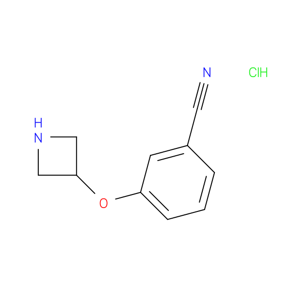3-(azetidin-3-yloxy)benzonitrile hydrochloride