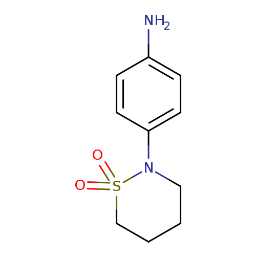 2-(4-Aminophenyl)-1,2-thiazinane 1,1-dioxide