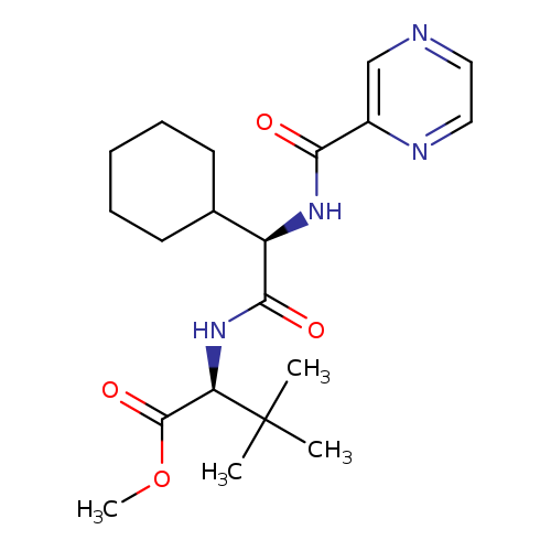 (S)-methyl 2-((R)-2-cyclohexyl-2-(pyrazine-2-carboxamido)ace