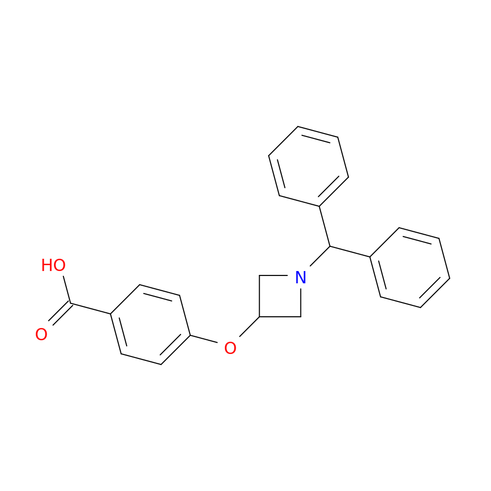 4-[(1-BENZHYDRYLAZETIDIN-3-YL)OXY]BENZOIC ACID
