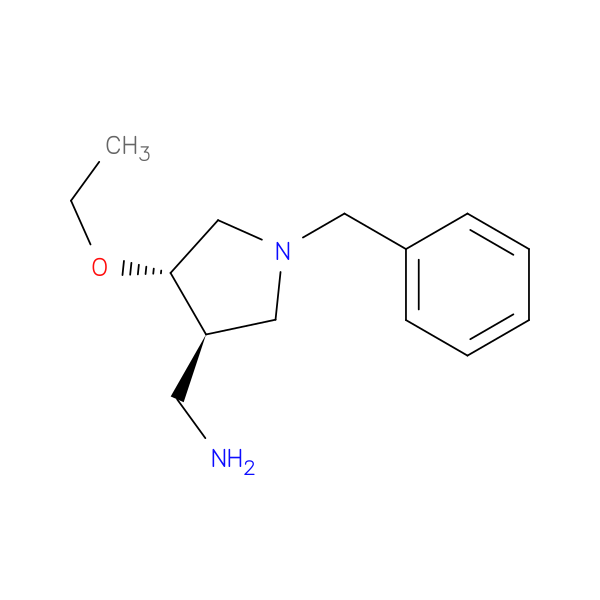 rac-[(3R,4S)-1-benzyl-4-ethoxypyrrolidin-3-yl]methanamine