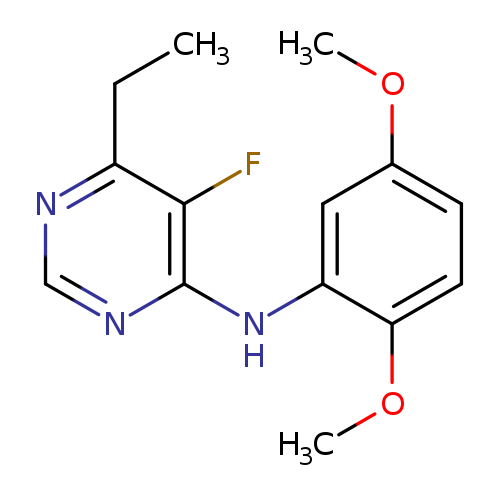 N-(2,5-dimethoxyphenyl)-6-ethyl-5-fluoropyrimidin-4-amine