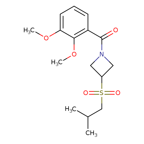 1-(2,3-dimethoxybenzoyl)-3-(2-methylpropanesulfonyl)azetidine