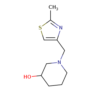 1-((2-methylthiazol-4-yl)methyl)piperidin-3-ol