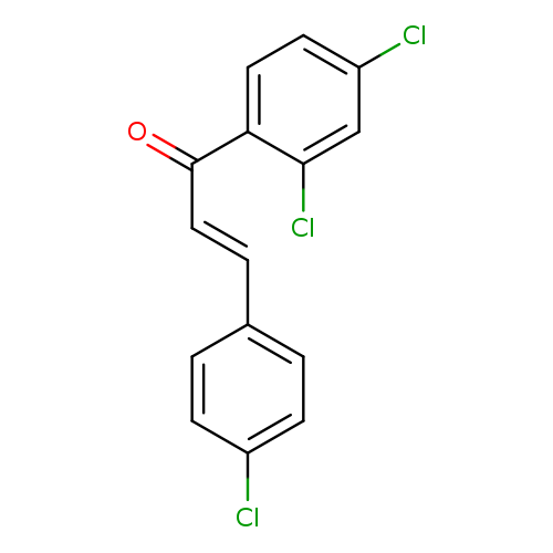 (2E)-3-(4-chlorophenyl)-1-(2,4-dichlorophenyl)prop-2-en-1-one
