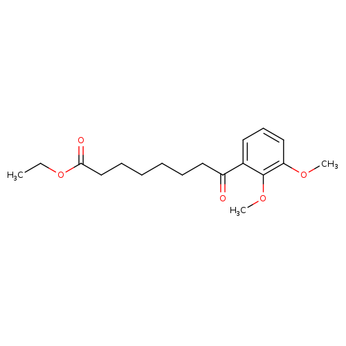 Ethyl 8-(2,3-dimethoxyphenyl)-8-oxooctanoate