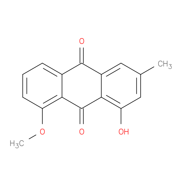 1-Hydroxy-8-methoxy-3-methylanthracene-9,10-dione