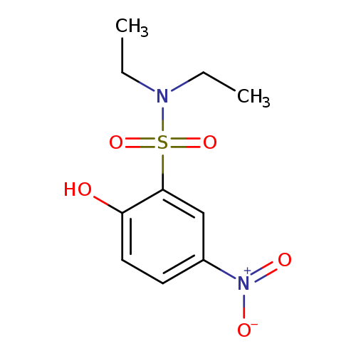 N,N-diethyl-2-hydroxy-5-nitrobenzene-1-sulfonamide