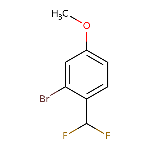 Benzene, 2-bromo-1-(difluoromethyl)-4-methoxy-